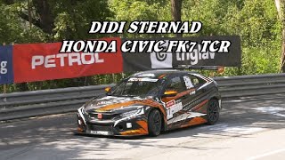 30° GHD SALITA ILIRSKA BISTRICA 2024  DIDI STERNAD  HONDA CIVIC FK7 TCR  VIDEO BY BELLUNOVIDEO [upl. by Nivlag]