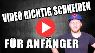 Videoschnittprogramm Tutorial kostenlos  Anfänger Tipps und erste Schritte [upl. by Tsuda]