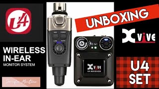 XVIVE U4 SET Wireless InEar Monitor System Unboxing [upl. by Junina906]