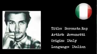 Italian Rap Jovanotti  Serenata Rap HD [upl. by Lydie]