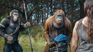 The Girl Can Speak  Kingdom of the Planet of the Apes Clip 2024 [upl. by Snevets]