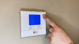 How To Use PRO1 T701 Thermostat [upl. by Grunberg]