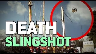 Slingshot ride Accident [upl. by Nallaf460]