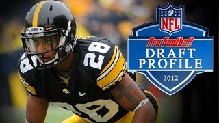 Iowa CB Shaun Prater Draft Profile [upl. by Airotna604]