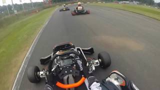 First ride with my Rotax CRG DD2  karting Genk  Onboard Arnaud Beckers [upl. by Ney]