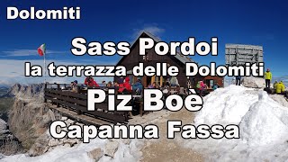 Sass Pordoi  Piz Boè [upl. by Barling955]