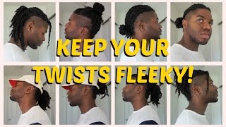 8 WAYS TO STYLE TWISTS  Mens Natural Hair Care [upl. by Ube50]