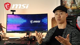 MPG341CQR – Ultrawide Gaming Madness  Gaming Monitor  MSI [upl. by Kcirdled]