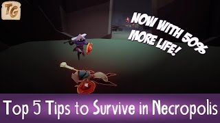 Top 5 Tips To Survive In Necropolis  Necropolis Coop Gameplay [upl. by Adeline]