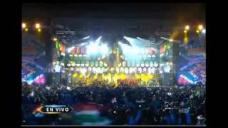 Shakira canta Waka Waka en la inauguracion del mundial sudafrica 2010 [upl. by Glenn]