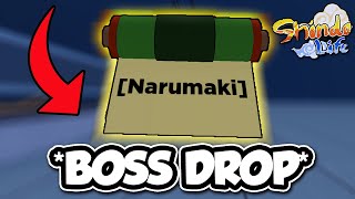 NEW How To Get NARUMAKI SIX PATHS FORMSTAGE 2  BOSS LOCATION In Shindo Life [upl. by Harve]