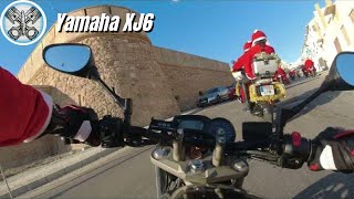 🎅 onboard Yamaha xj6 Lorca Aguilas  Garrucha  Mojácar  Carboneras [upl. by Atteragram]