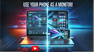 How to Turn Your Phone into a Second Monitor in 2 Minutes 📱💻  Boost Productivity Fast [upl. by Haberman]