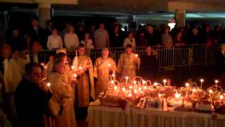 April 23 2011  Holy Saturday Blessing of baskets [upl. by Nref132]