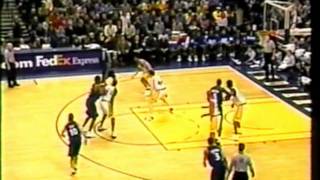 Michael Jordan 2003 Age 40 Abuses Ron Artest amp Pacers [upl. by Rubma]