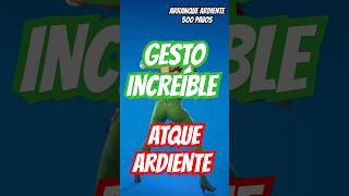 Nuevo gesto quotArranque ardientequot fortnite dance music [upl. by Ariaes]