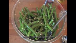 How to Make Ginger Garlic String Beans [upl. by Ailegna243]