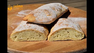 Ciabatta  Sašina kuhinja [upl. by Millie]