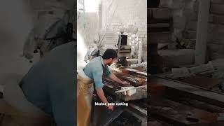 Marble cutting pate machine youtubeshorts [upl. by Raffaj]