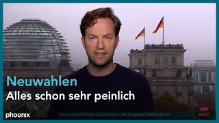 phoenix tagesgespräch mit Damian Boeselager zu Neuwahlen am 121124 [upl. by Nelaf]