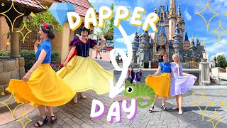 DAPPER DAY AT EPCOT DCP SPRING 2022 [upl. by Hafeenah]