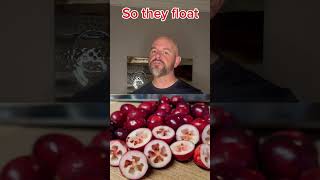 Cranberry spiders  Fun food facts chef chef themoreyouknow [upl. by Minoru]