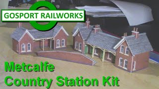 A Newbie Builds Metcalfe Country Station [upl. by Arlina]