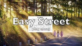 Easy Street  Backing  music sheet [upl. by Aissak386]