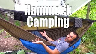 Hammock Camping Setup [upl. by Nac]