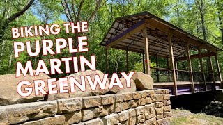 Biking the Purple Martin Greenway  Rutherfordton NC [upl. by Pollie]