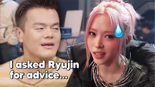 JYP asked Ryujin for an advice amp this is her response [upl. by Inuat]