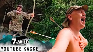 7 vs Wild YouTube Kacke  Otto jagt Knossi mit dem Bogen  Folge 2 [upl. by Harvie]