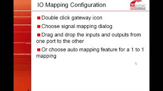 Tutorial video from Hilscher Gateway [upl. by Irrab568]