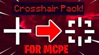 CROSSHAIR PACK For Minecraft Pe 118 [upl. by Schrader]