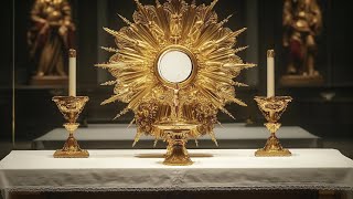 Gregorian Chants in Honor of Jesus Christ  Eucharistic Adoration with Holy Ambience  432Hz [upl. by Lasonde]