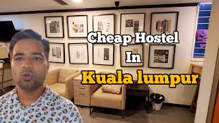 Best hostel in Malaysia  Cheap Hostel kualalumpur hostel malaysia travel [upl. by Natsirt551]