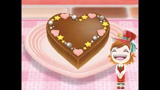 ハートのガナッシュの作り方（バレンタインチョコ）【クッキングママ】How to make Hearts Ganache [upl. by Gaskins]