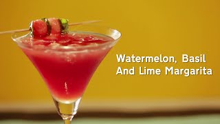 SummerBeverageBlast Watermelon amp Lime Margarita [upl. by Booth837]