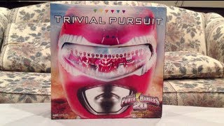 Power Rangers Trivial Pursuit 20th Anniversary Edition Power Rangers 20 [upl. by Ahsea]