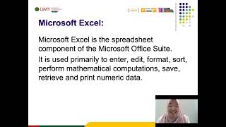 An Introduction to Spreadsheets in Ms Excel the Basics 1 [upl. by Schnur]