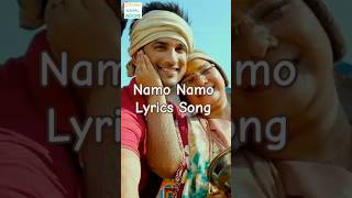 Namo Namo 🙏🙏  Lyrics Song  Kedarnath shorts namonamo lyrics song [upl. by Maegan614]