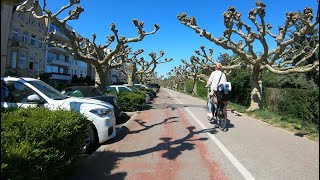 4K Cycling Düsseldorf  Oberkassel  Heerdt via Niederkassel Lörick [upl. by Ridinger775]