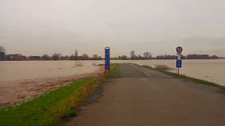 DÜSSELDORF KAISERSWERTH HOCHWASSER 2018  TAG 1 VLOG [upl. by Onitsuj300]