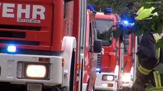 FeuerwehrGroßübung  Wilnsdorf  26092015 [upl. by Ennaihs]