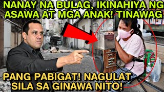 NANAY NA BULAG IKINAHIYA NG ASAWA AT MGA ANAK TINAWAG PANG PABIGAT NAGULAT SILA SA GINAWA NITO [upl. by Wylen]