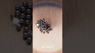 Motion Chrome Marble Run 05  200 balls ⚫️ [upl. by Lanos]