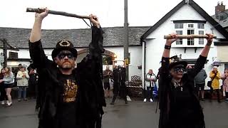 Beltane Border Morris  Cross Tree  Lapford Revel  5 Jul 24 [upl. by Hyps]