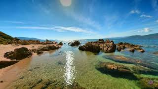 Crique de Capu Laurosu dans le golfe du Valinco en Corse du Sud avec Olmeto Campomoro amp Propriano [upl. by Eppilihp723]