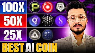 100x Ai coin buy now🔥  Best Ai crypto coin for 100x in alt season [upl. by Ellesirg]