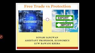 Free Trade vs Protection [upl. by Hashim660]